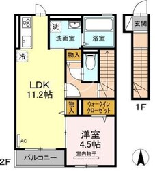 エムスラッシュの物件間取画像